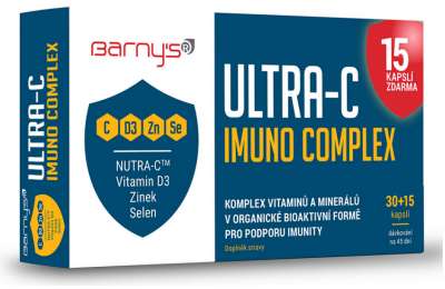 Barnys ULTRA-C Imuno Complex 30+15 kapslí